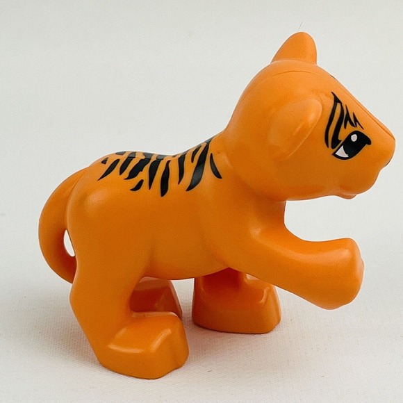 LEGO Duplo‎ 10906 Tropical Island Tiger Cub Replacement Figure Only - Picture 2 of 6